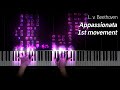 Beethoven  sonata 23 appassionata 1st movement