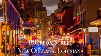 Bourbon Street | New Orleans, Louisiana (Night Walk-through)