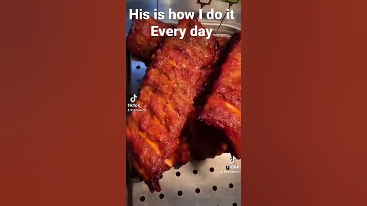 How I make I do it every day Barbecue￼ ￼Chinken and pork rib knuckle ￼