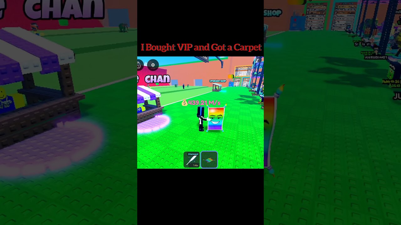 I Bought VIP and Got a Free Carpet! 🎁