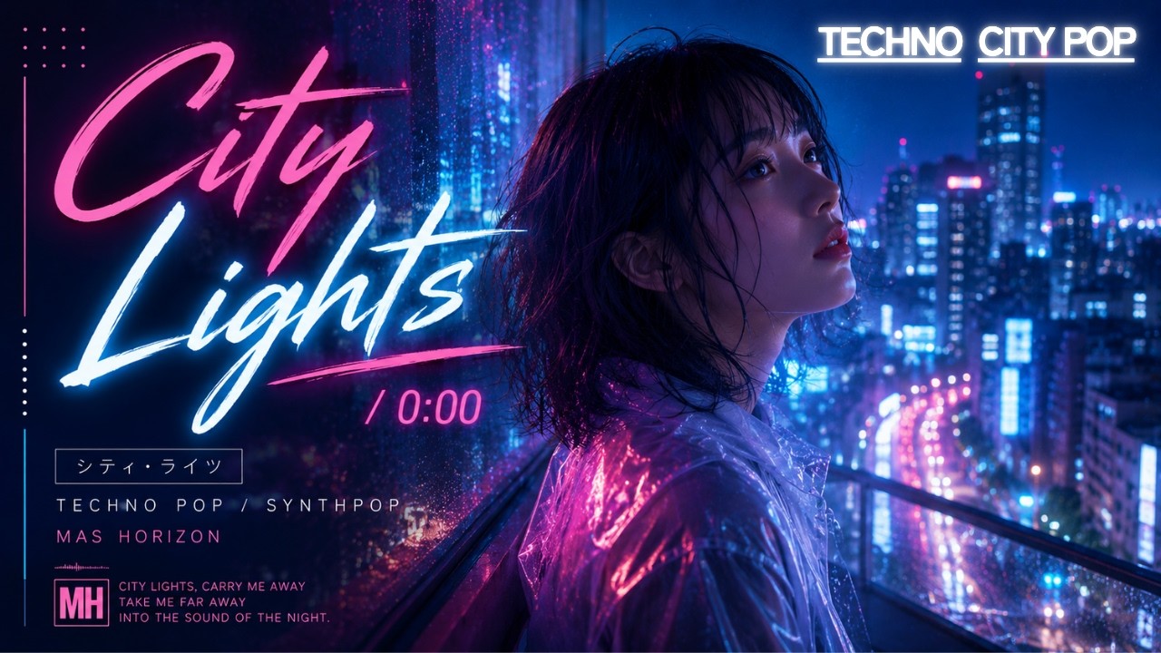 City Lights / 0:00 🌃 | Japanese Techno City Pop - YouTube