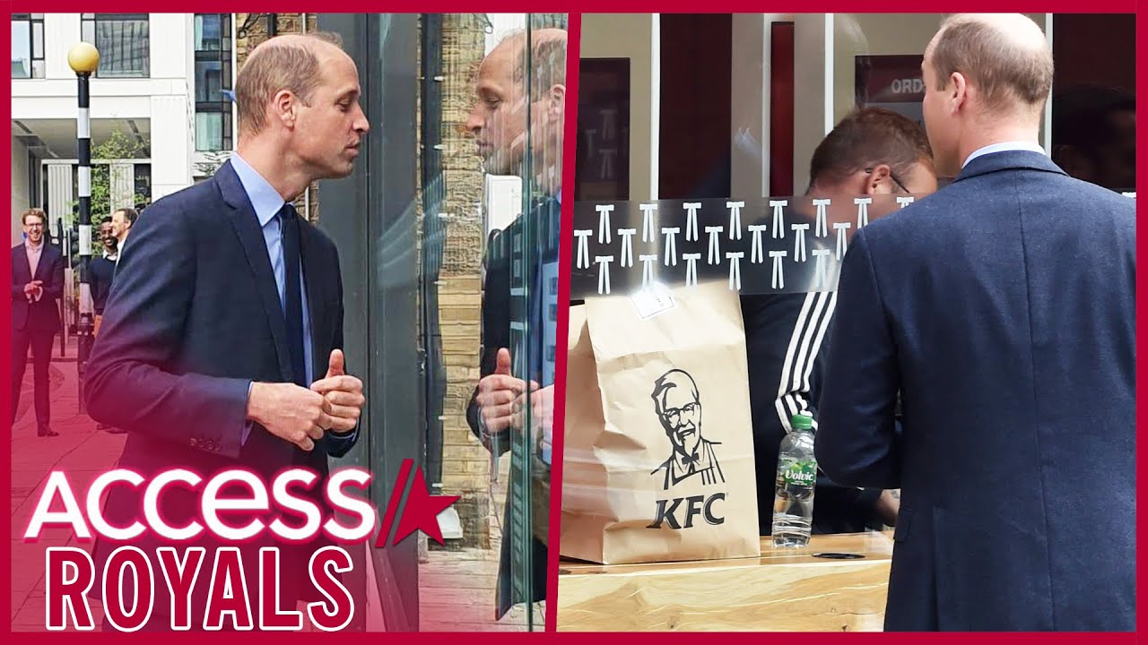 Prince William Trolled By KFC After Peeking Into Restaurant Window