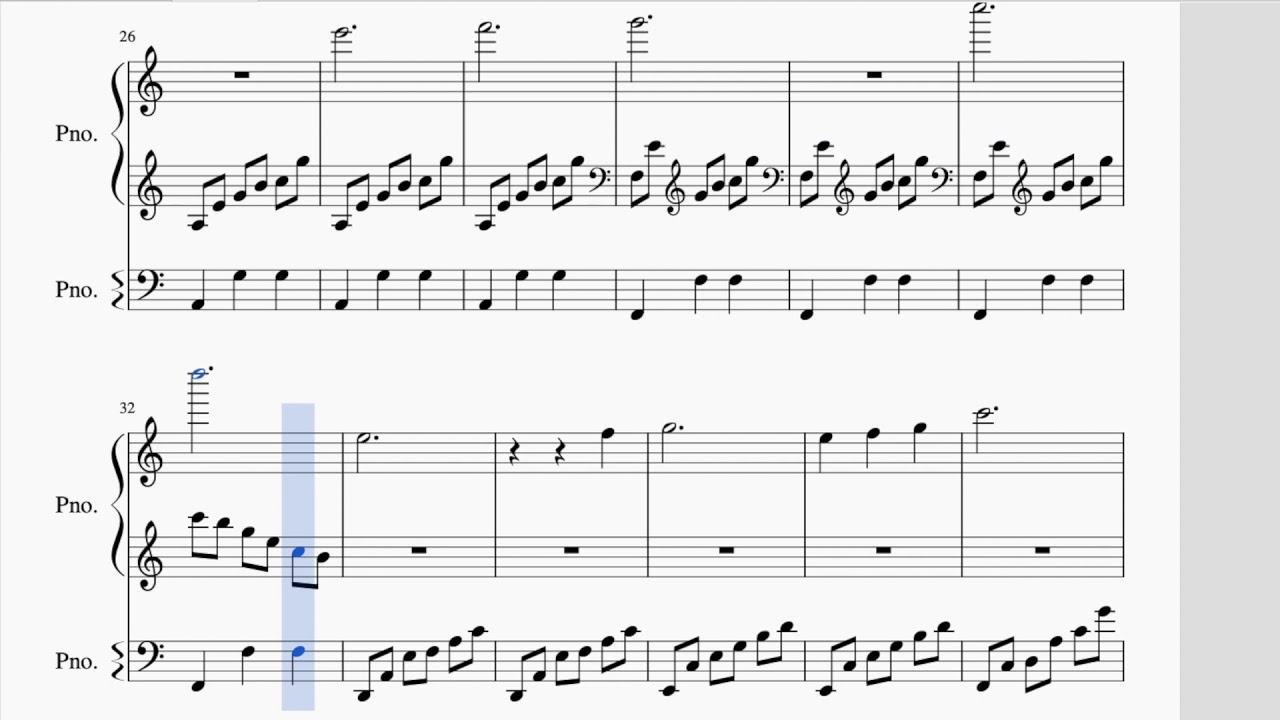 [Deemo] Rabpit - Dream | Piano Sheet - YouTube