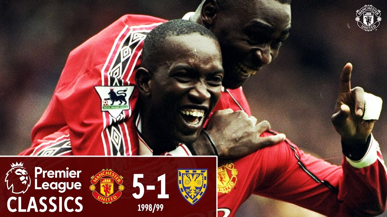 Manchester United 5-1 Wimbledon | On This Day 1998/99 | Watch Treble Twenty on MUTV This Season manchester united transfer news