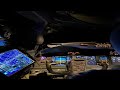 SABES como se ve un ATERRIZAJE desde el JUMP SEAT I Flight Deck B737