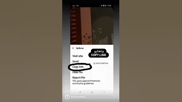 طريقة تنزيل فيديوهات من تطبيق بنترست Pinterest 