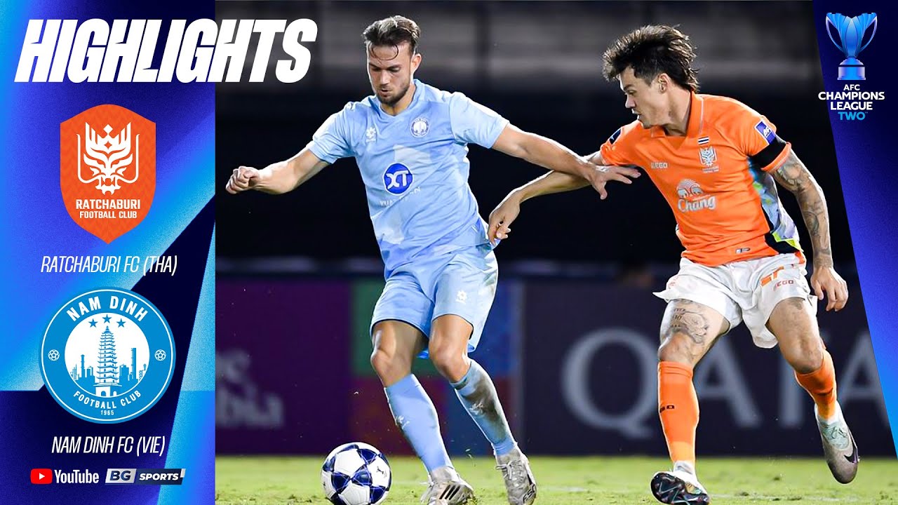 HIGHLIGHTS: Ratchaburi FC (THA) vs Nam Dinh FC (VIE) | ACL TWO 2025/26 - Group F | 27.11.25