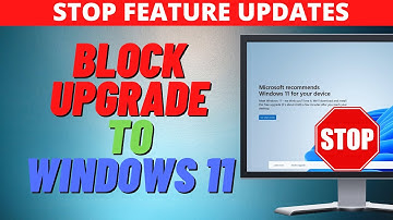 Block Upgrade To Windows 11