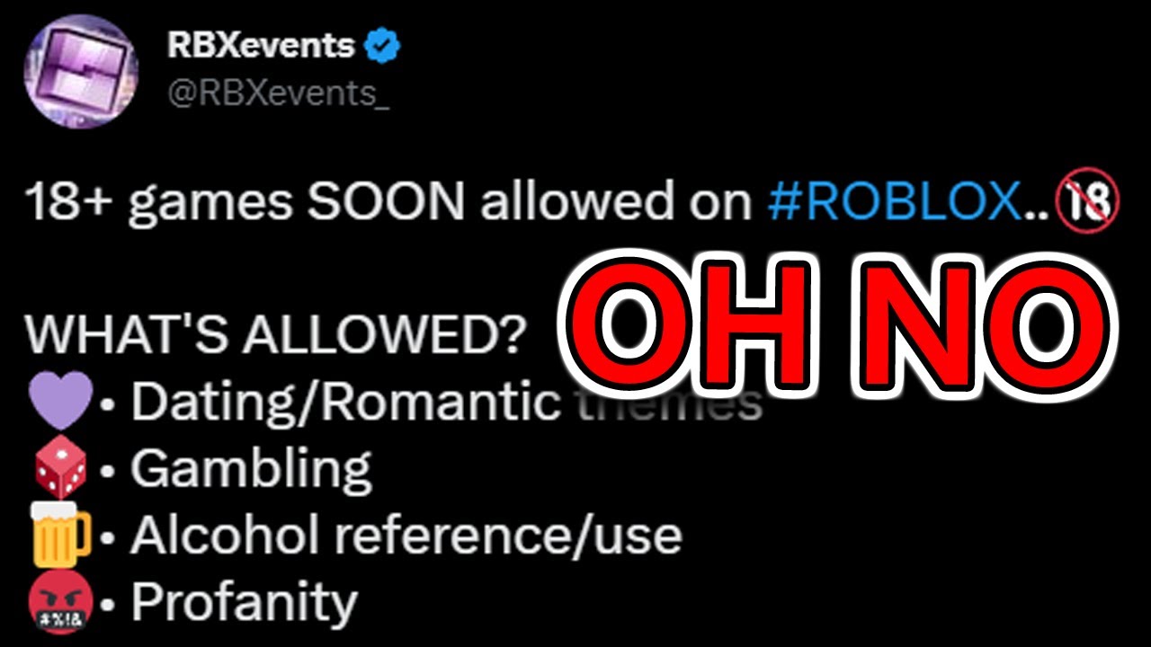 Roblox bans romance, politics