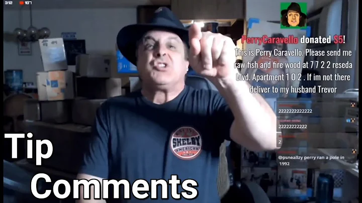 Perry Caravello: Tip Comments Rage