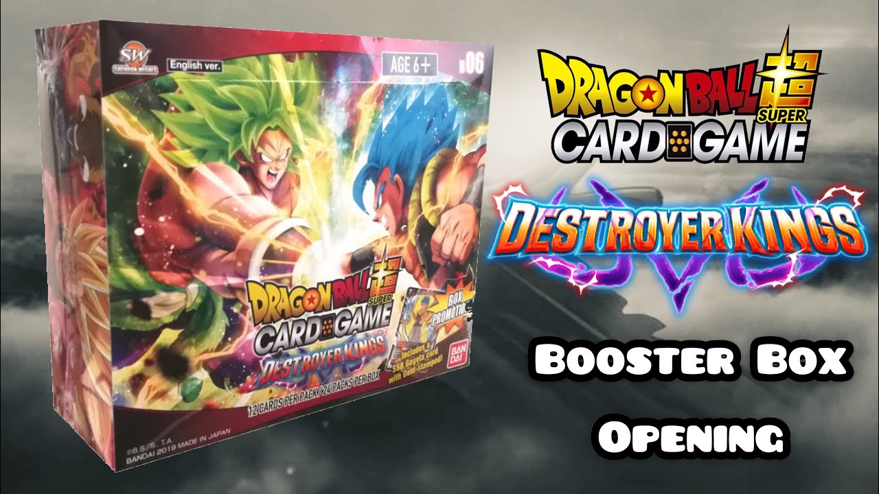 destroyer kings booster box DBS-B06 (2019) : Toys & Games players build galactic empires by selecting Dragon Ball Super Destroyer Kings