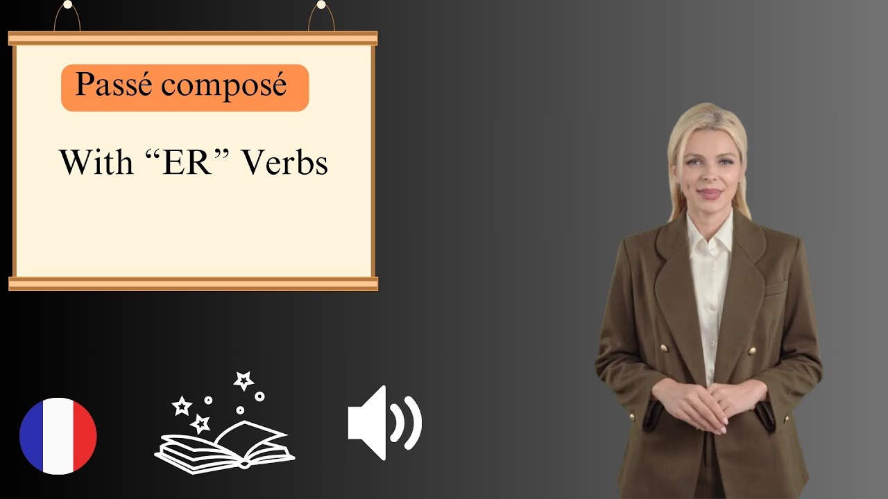 Passé composé ER Verbs - YouTube