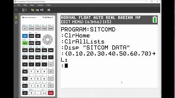 Program data into TI 84 easily