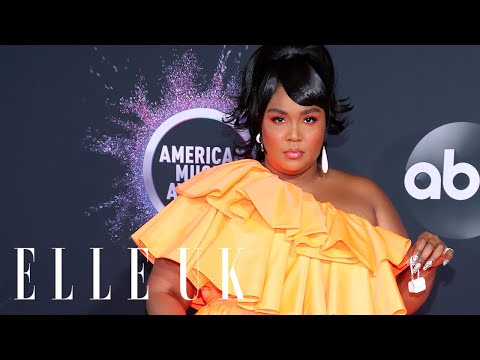 red carpet, amas, lizzo, purse, mini bag, amas 2019, american music awards  2019, lizzo bag, lizzo purse, mini purse, valentino purse – GIF