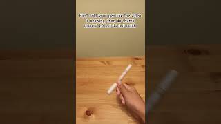 Extended thumb around Tutorial#penspinning