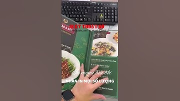 Menu bìa bồi, ruột bồi thẳng giấy C300gsm, cán mờ 2 mặt, dán gáy - In Kỹ Thuật Số Since 2006