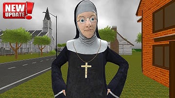 Nun and Monk Neighbor Escape 3D - New Update - First Impression - GamePlay