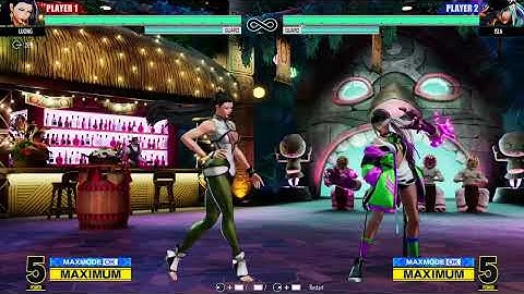 THE KING OF FIGHTERS XV: Luong Crossup Combo