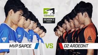 0708 1경기 하이라이트 MVP SPACE vs O2 ARDEONT