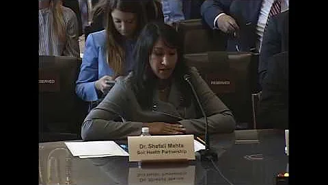 U.S. Ag SubCommittee Hearing: Managing for Soil He...