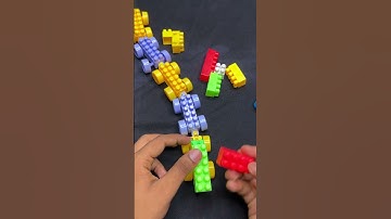 Satisfying  Lego Big Train 🚂🚂ASMR Building Blocks #lego #asmr