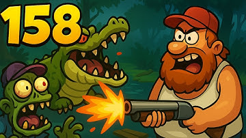 Swamp Attack 2 Level 158 Gameplay Walkthrough