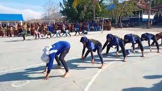 Seruu...lomba bola gotong(canoe ball) SMANDUKU butur