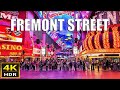 Fremont street las vegas walk  march 2024  las vegas nevada