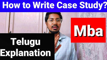How to write case study ? (MBA) Things to remember while attempting Case Study - Elegant Corner