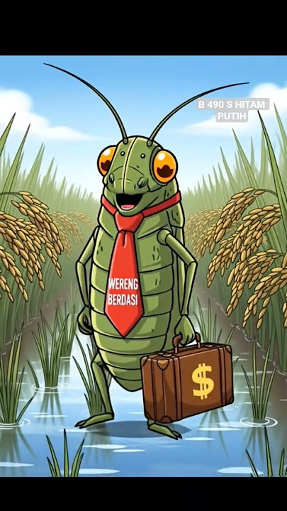 hama padi , kulit padi nya utuh isi padinya dihisap. wereng berdasi #viralfyp #korupsi