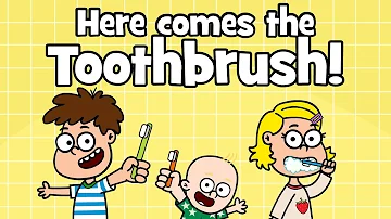 Brush Your Teeth Song – Here Comes The Toothbrush | Tooth Monster | Healthy Habits