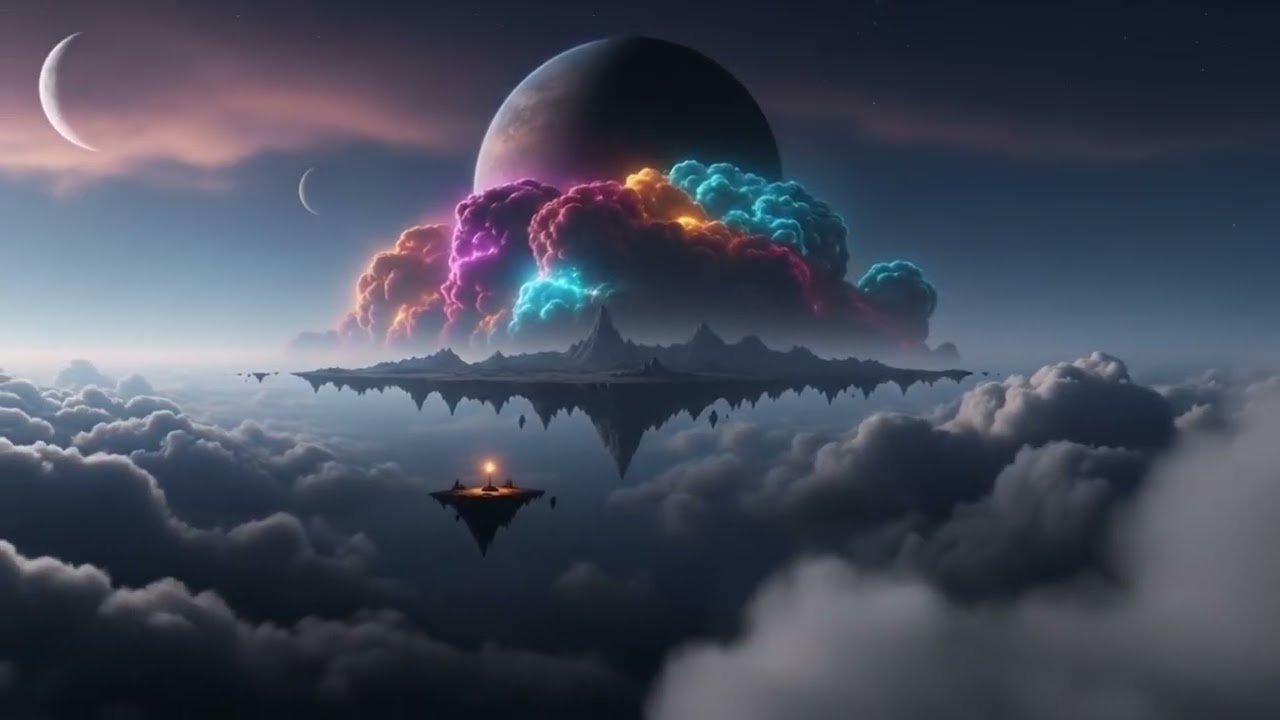 Obscura Reach Aetheric Archipelago Nebula Path | Space Ambient Music & Sci-Fi Soundscapes | 4K