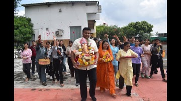 #jvwuStudentslife#GANESHVISRJAN #bappa - Ganesh Visarjan bij JAYOTI VIDYAPEETH WOMEN