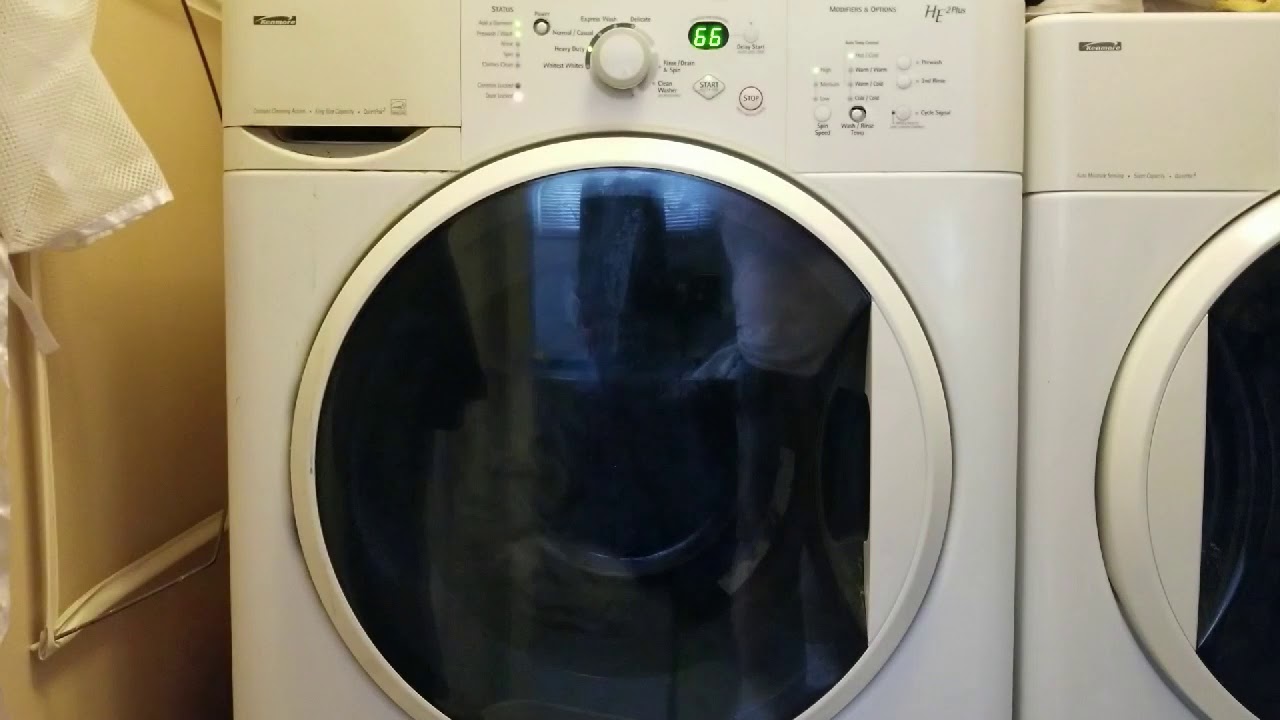 Kenmore Washer Wash 1, Part 2 Full Wash YouTube