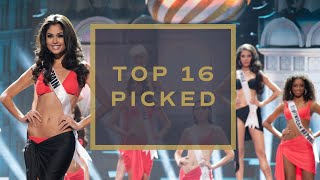 62nd MU  Top 16 PICKED! (2013) | Miss Universe