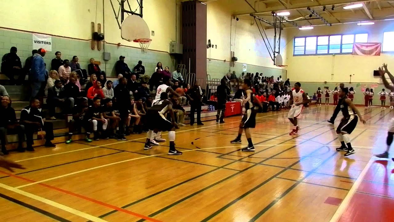 Tripp basket Owings Mills/Edmondson boys' basketball 2A North