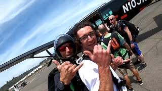 Colby Griffith first experience skydiving