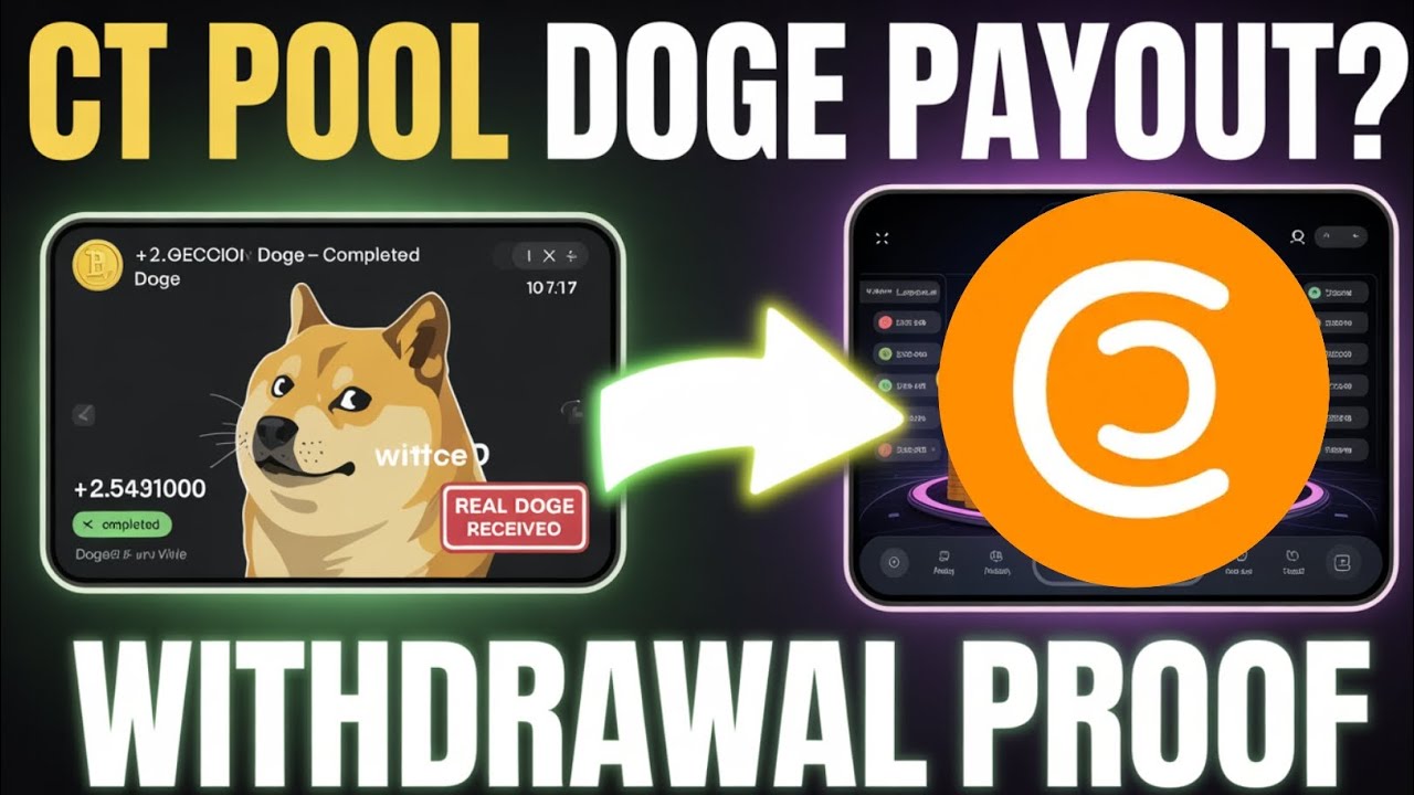 CT Pool Mining App Withdrawal Proof 2026 | Free Crypto Earning Real Payment