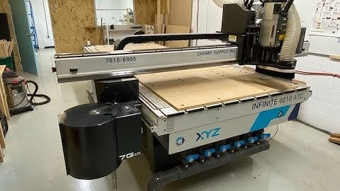 AXYZ CNC Router – Model: 4010. Year 2019 with ATC