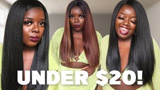 $19.99?! 🤯 I'M SHOOK! MUST SEE Amazon Kinky Straight Wig! NO LEAVE OUT! | $20 Tuesday, Ep.66 screenshot 5
