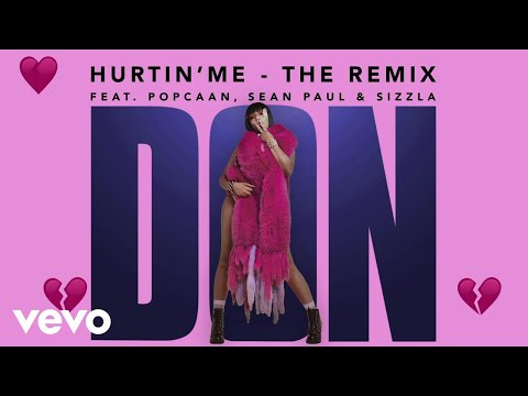 Stefflon Don - Hurtin' Me (Remix / Visualiser) Ft. Sean Paul, Popcaan, Sizzla