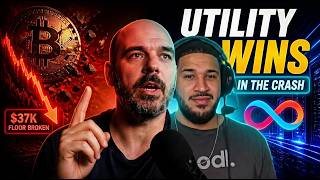 Bitcoin's $37K Floor Collapse — Why Utility Assets Win the Crash (ICP Deep Dive)