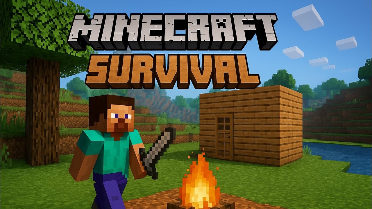 Minecraft survival series my new house - YouTube