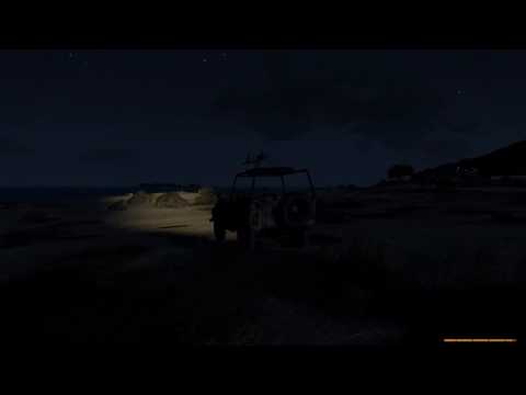 Searchlight script tested with CUP vehicles