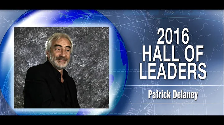 Patrick Delaney 2016 Hall of Leaders Induction