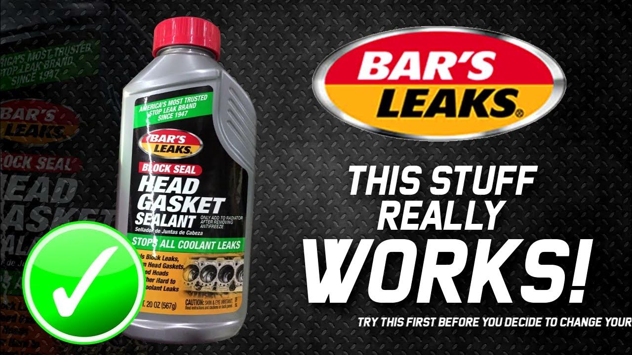 Bar Leaks Block Seal Head Gasket Sealant! This is Effective! YouTube