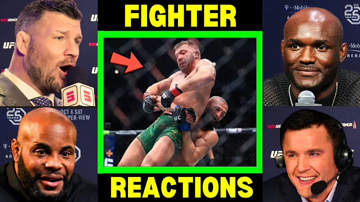 UFC Fighters REACT to Khamzat Chimaev BEATING Dricus Du Plessis | UFC 319