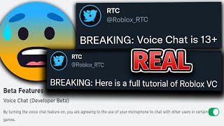 Roblox voice chat TUTORIAL...