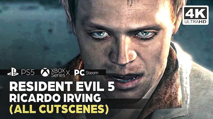 RESIDENT EVIL 5 - RICARDO IRVING (ALL CUTSCENES) P...