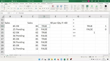 Complete Logical Formulas in Excel in One Video